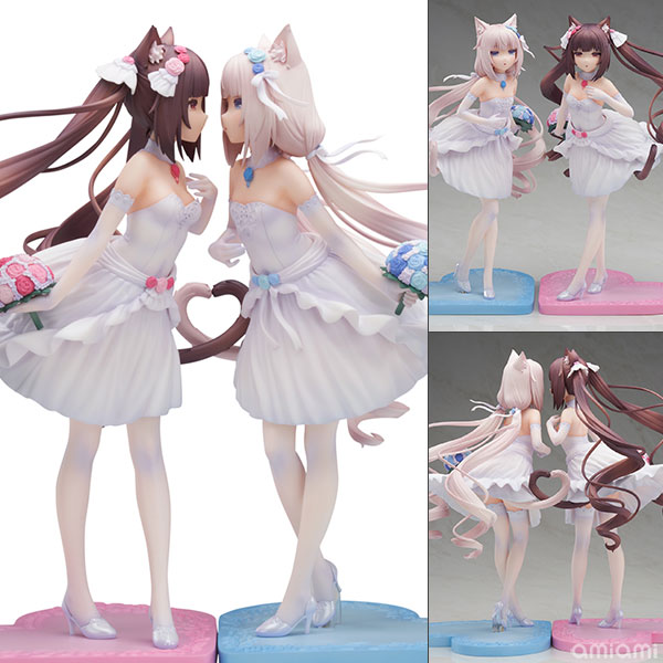 ネコぱら ショコラ＆バニラ エデンの夢ver. 1/7 完成品フィギュア