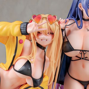 ユナ＆サユリ 専用台座付き2体セット Illustration by Biya ＆ K Pring 1/6 完成品フィギュア