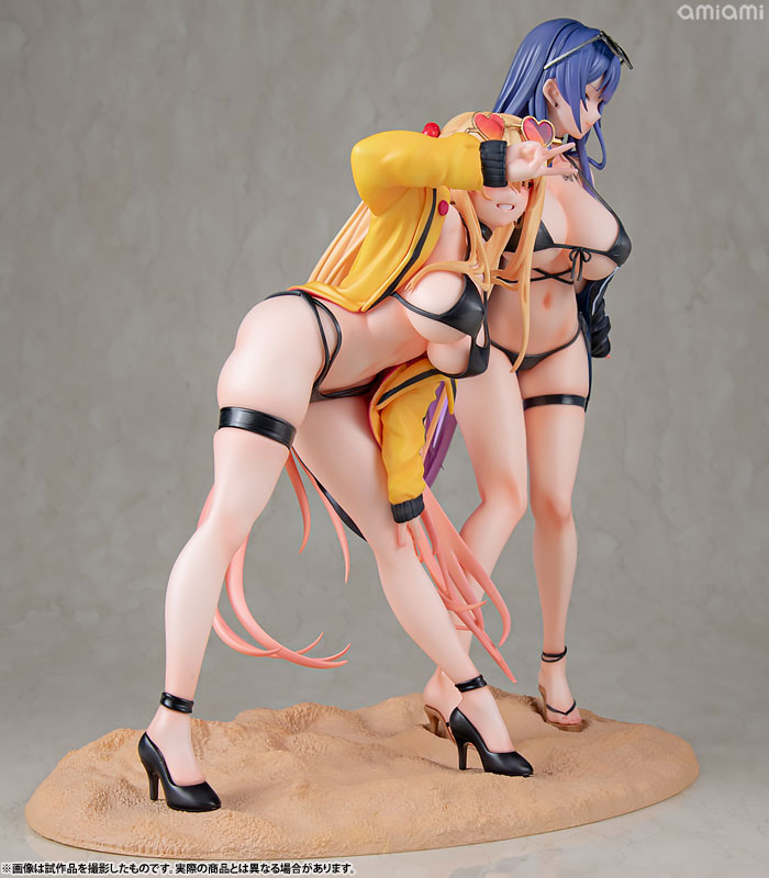 ユナ&サユリ 専用台座付き2体セット Illustration by Biya & K Pring 1/6 完成品フィギュア