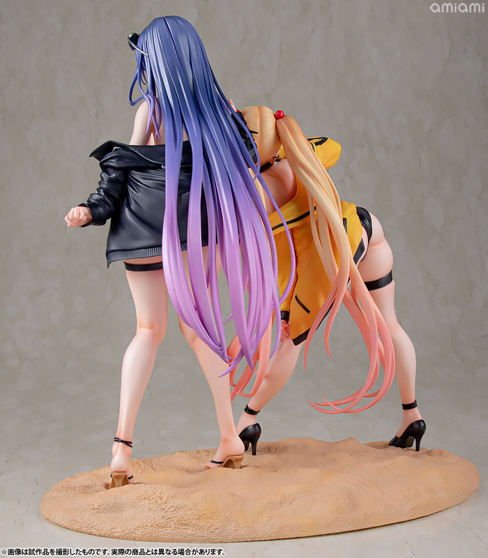 ユナ&サユリ 専用台座付き2体セット Illustration by Biya & K Pring 1/6 完成品フィギュア