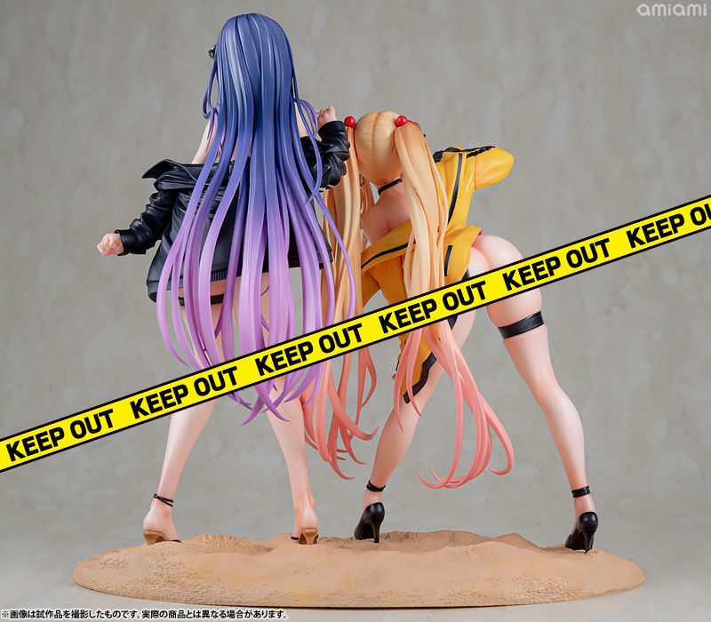 ユナ&サユリ 専用台座付き2体セット Illustration by Biya & K Pring 1/6 完成品フィギュア