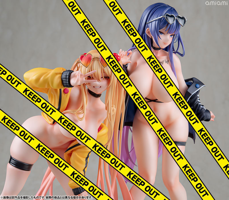 ユナ&サユリ 専用台座付き2体セット Illustration by Biya & K Pring 1/6 完成品フィギュア