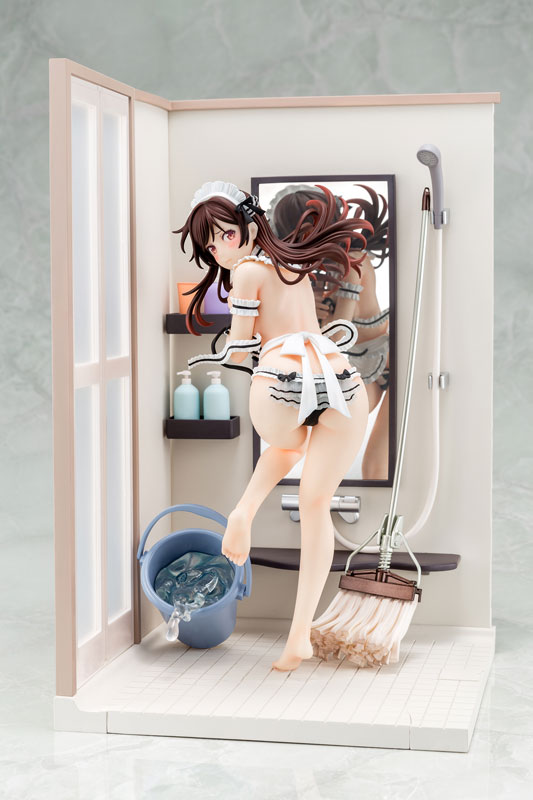 彼女、お借りします 水原千鶴 メイドビキニdeおそうじフィギュア 1/6 完成品フィギュア 水原千鶴(一ノ瀬ちづる)