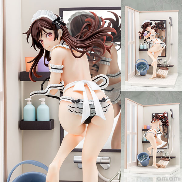彼女、お借りします 水原千鶴 メイドビキニdeおそうじフィギュア 1/6 完成品フィギュア