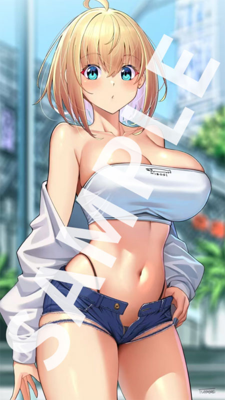 ソフィア・F・シャーリング チューブトップver. illustration by 高峰ナダレ 1/6 完成品フィギュア 特典版