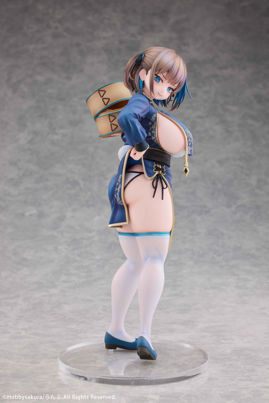 まんじゅう娘 つむぐ Illustrated by らんふ 1/7 完成品フィギュア