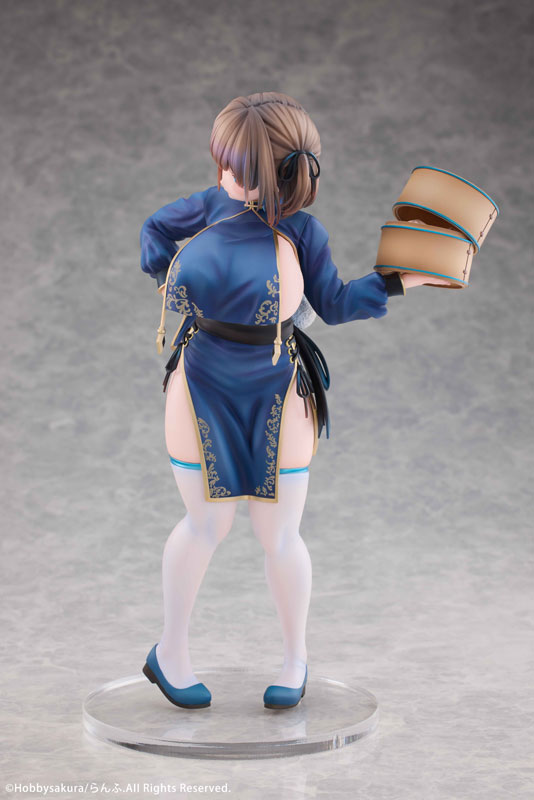 まんじゅう娘 つむぐ Illustrated by らんふ 1/7 完成品フィギュア