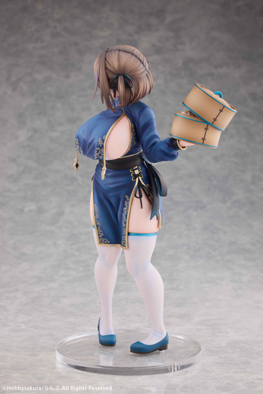 まんじゅう娘 つむぐ Illustrated by らんふ 1/7 完成品フィギュア