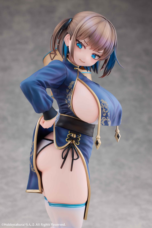 まんじゅう娘 つむぐ Illustrated by らんふ 1/7 完成品フィギュア