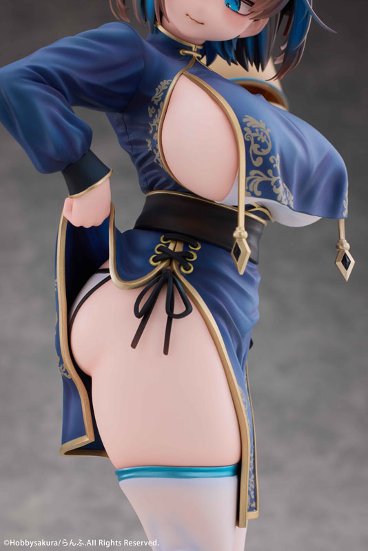 まんじゅう娘 つむぐ Illustrated by らんふ 1/7 完成品フィギュア