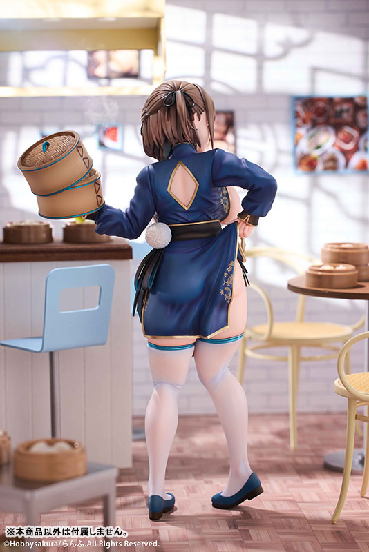 まんじゅう娘 つむぐ Illustrated by らんふ 1/7 完成品フィギュア