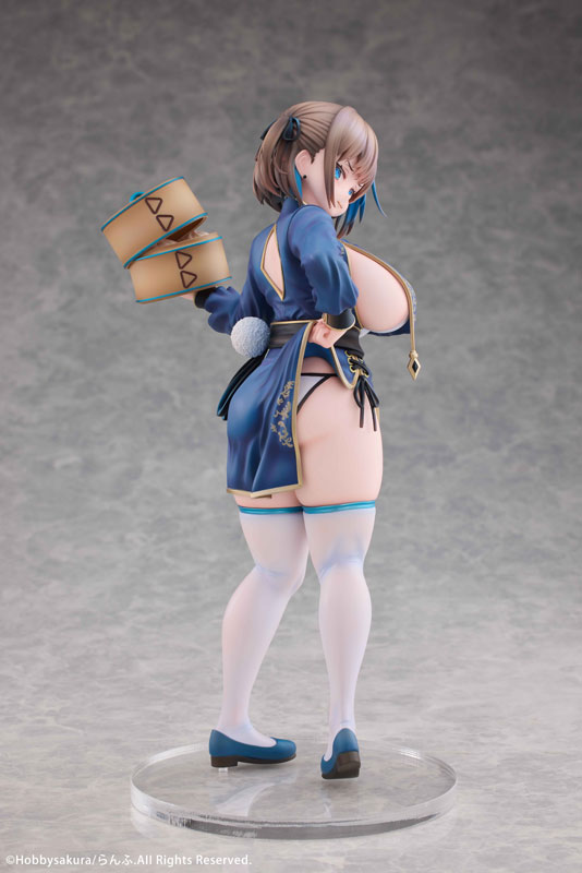 まんじゅう娘 つむぐ Illustrated by らんふ 1/7 完成品フィギュア 特典付限定版