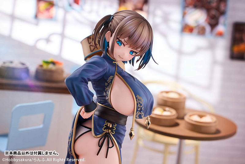 まんじゅう娘 つむぐ Illustrated by らんふ 1/7 完成品フィギュア 特典付限定版
