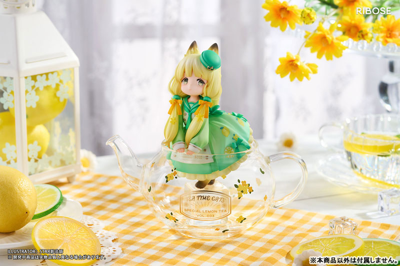オリジナルデフォルメフィギュアDLCシリーズ 『ティータイム キャッツ』：「レモン・キャット」
