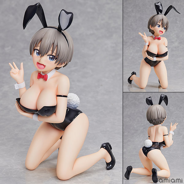 宇崎ちゃんは遊びたい!ω 宇崎花 生足バニーVer. 1/4 完成品フィギュア