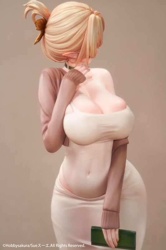 人妻エルフ illustration by Sueスーエ 1/7 完成品フィギュア