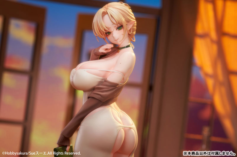 人妻エルフ illustration by Sueスーエ 1/7 完成品フィギュア
