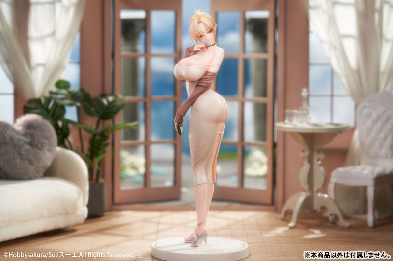 人妻エルフ illustration by Sueスーエ 1/7 完成品フィギュア 豪華版