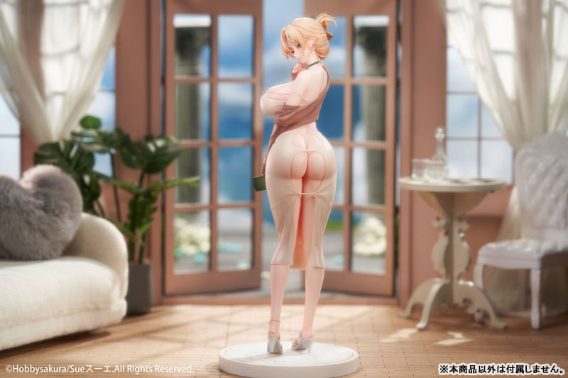人妻エルフ illustration by Sueスーエ 1/7 完成品フィギュア 豪華版