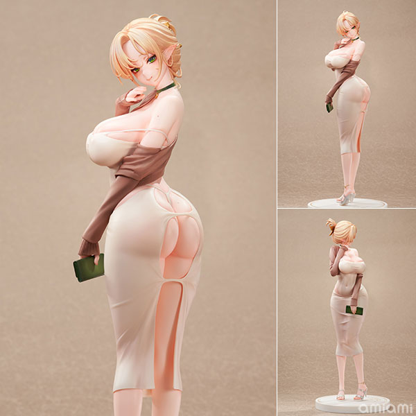 人妻エルフ illustration by Sueスーエ 1/7 完成品フィギュア 豪華版