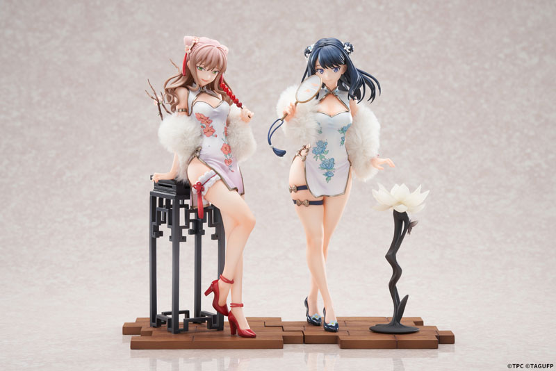 グリッドマン ユニバース 宝多六花&南夢芽セット チャイナドレスVer. 1/7 完成品フィギュア
