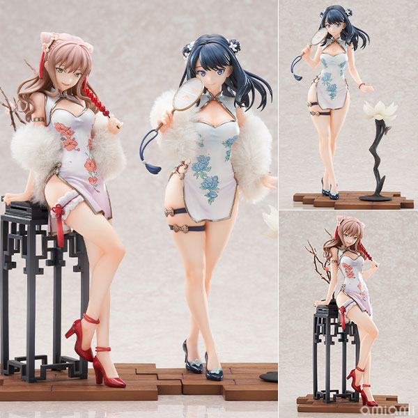 グリッドマン ユニバース 宝多六花&南夢芽セット チャイナドレスVer. 1/7 完成品フィギュア