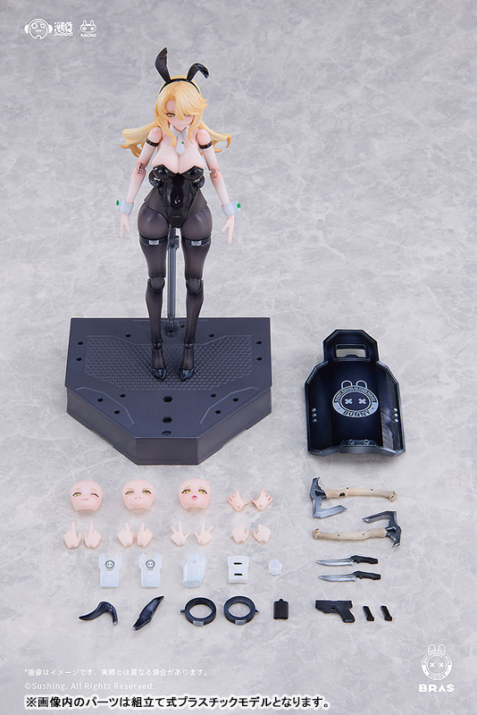 BUNNY RAPID ACTION SQUAD Guardian・エレーナ 1/12 可動フィギュア