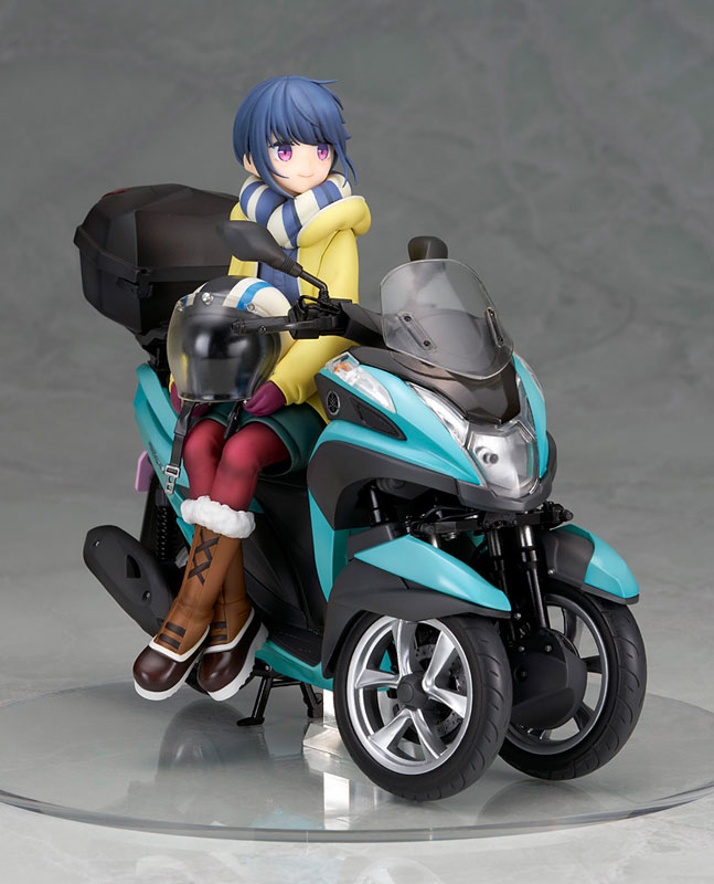 ゆるキャン△ 志摩リン with 三輪バイク 1/10 完成品フィギュア