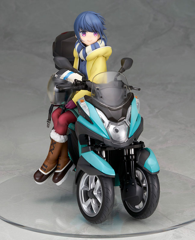 ゆるキャン△ 志摩リン with 三輪バイク 1/10 完成品フィギュア