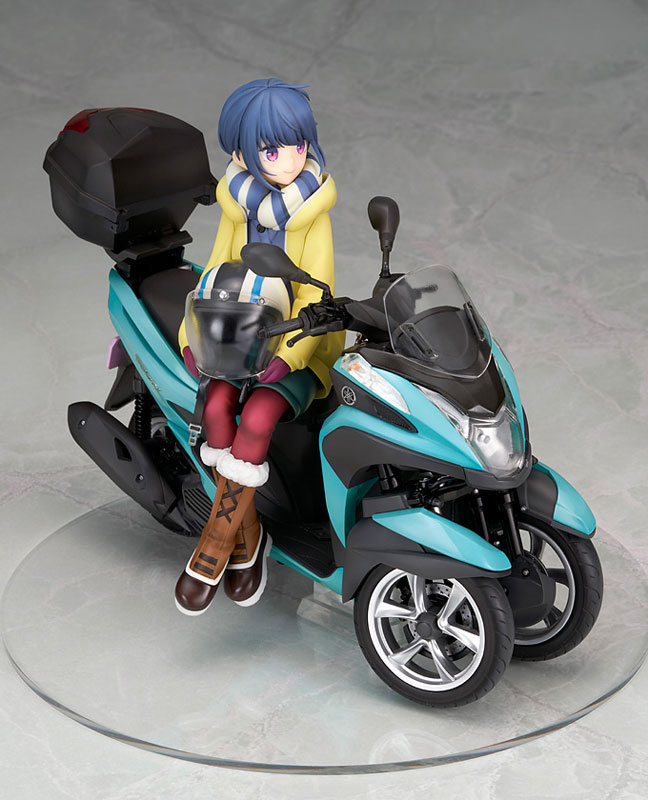 ゆるキャン△ 志摩リン with 三輪バイク 1/10 完成品フィギュア