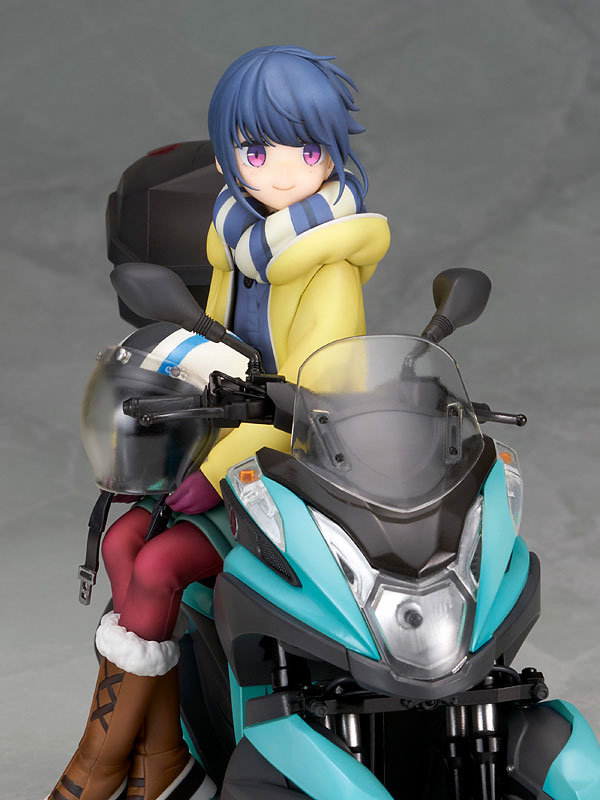 ゆるキャン△ 志摩リン with 三輪バイク 1/10 完成品フィギュア