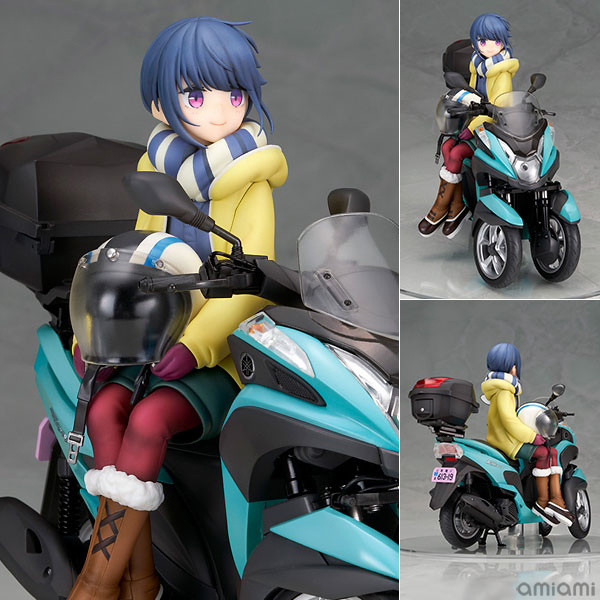 ゆるキャン△ 志摩リン with 三輪バイク 1/10 完成品フィギュア