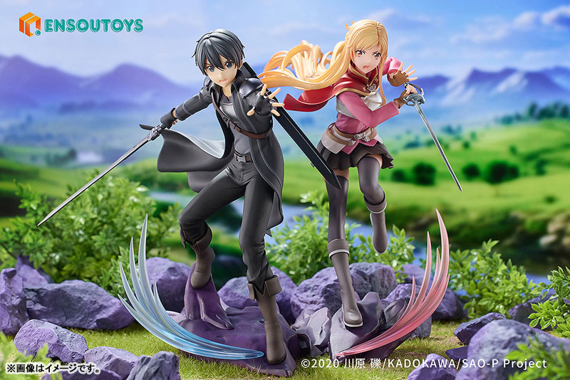 ソードアート・オンライン -プログレッシブ- 冥き夕闇のスケルツォ- キリト＆アスナ セット 1/7 フィギュア