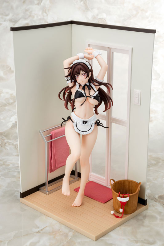 彼女、お借りします 水原千鶴 メイドビキニniお着替えフィギュア 1/6 完成品フィギュア 水原千鶴(一ノ瀬ちづる)