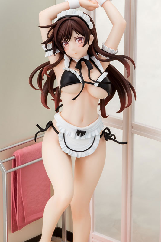 彼女、お借りします 水原千鶴 メイドビキニniお着替えフィギュア 1/6 完成品フィギュア
