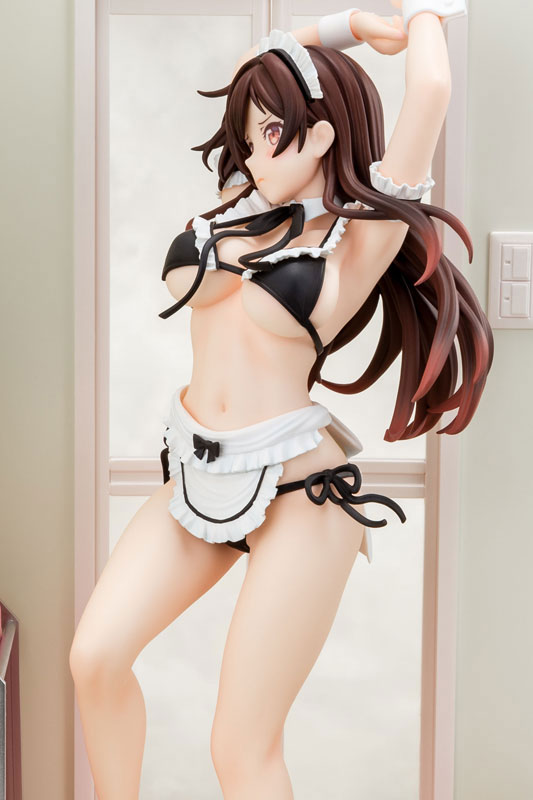 彼女、お借りします 水原千鶴 メイドビキニniお着替えフィギュア 1/6 完成品フィギュア