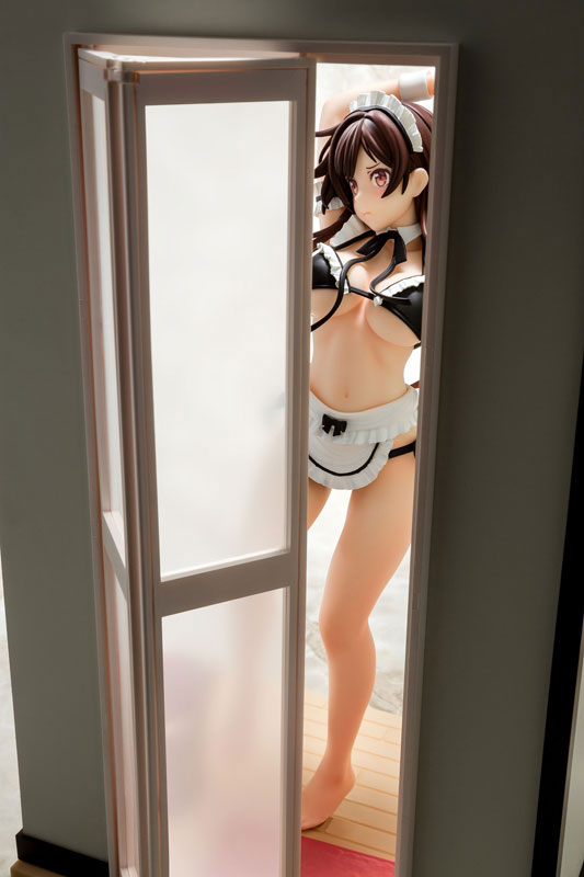 彼女、お借りします 水原千鶴 メイドビキニniお着替えフィギュア 1/6 完成品フィギュア