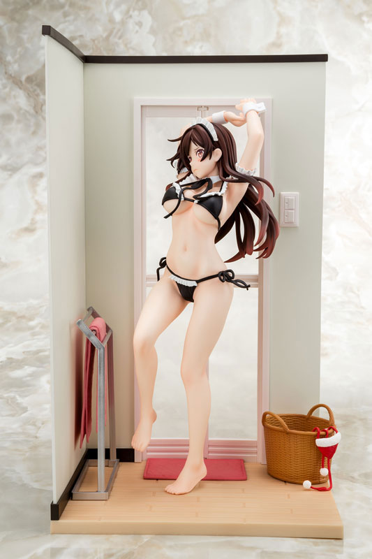 彼女、お借りします 水原千鶴 メイドビキニniお着替えフィギュア 1/6 完成品フィギュア