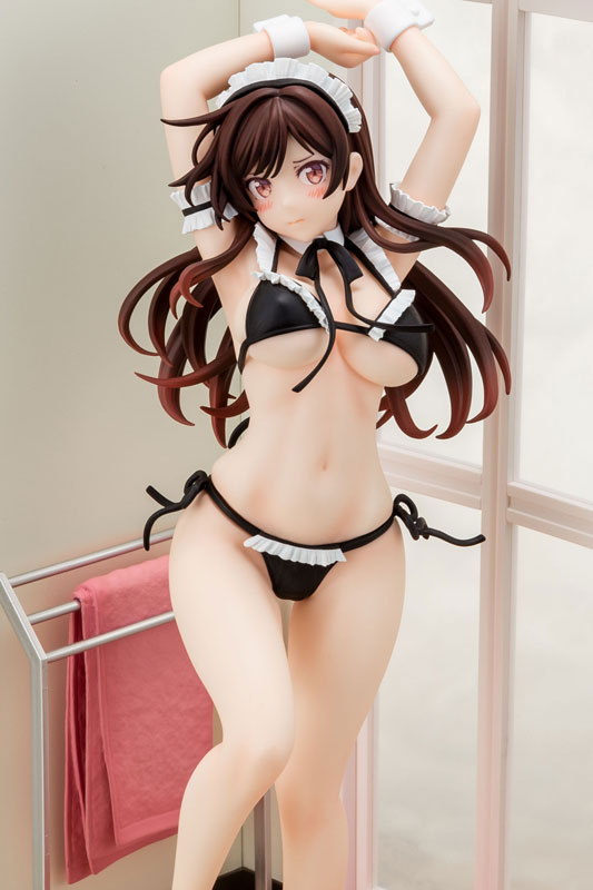 彼女、お借りします 水原千鶴 メイドビキニniお着替えフィギュア 1/6 完成品フィギュア