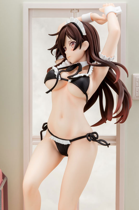 彼女、お借りします 水原千鶴 メイドビキニniお着替えフィギュア 1/6 完成品フィギュア