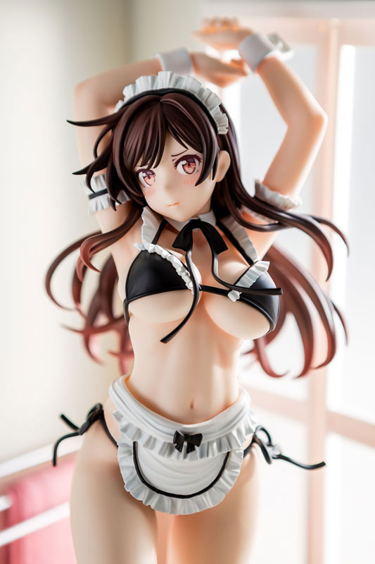 彼女、お借りします 水原千鶴 メイドビキニniお着替えフィギュア 1/6 完成品フィギュア