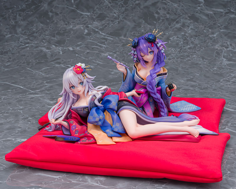 閃乱忍忍忍者大戦ネプテューヌ 少女達の響艶 パープルハート/ブラックハート 和服Ver.2体セット