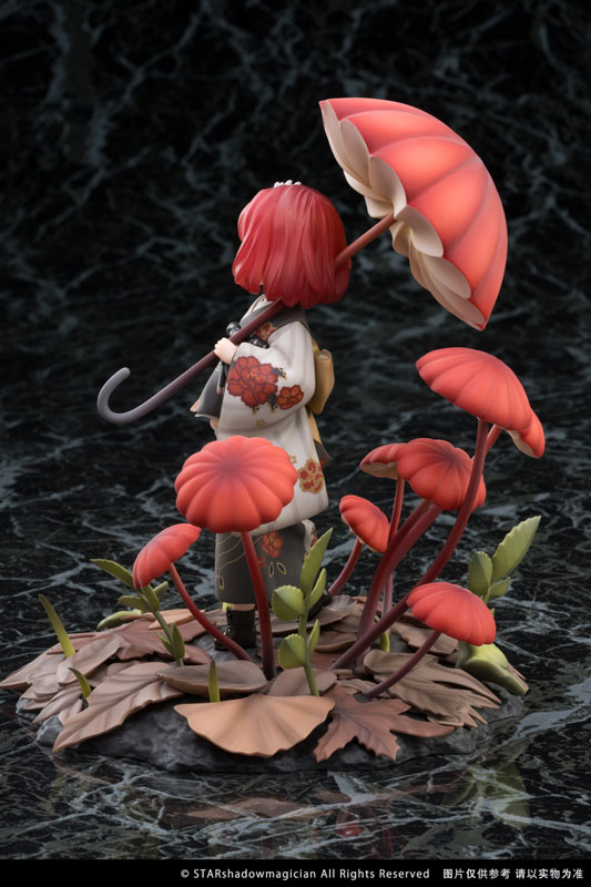 マッシュルームガールズシリーズ No.6 ハエマトケファルスタケ 1/1 完成品フィギュア