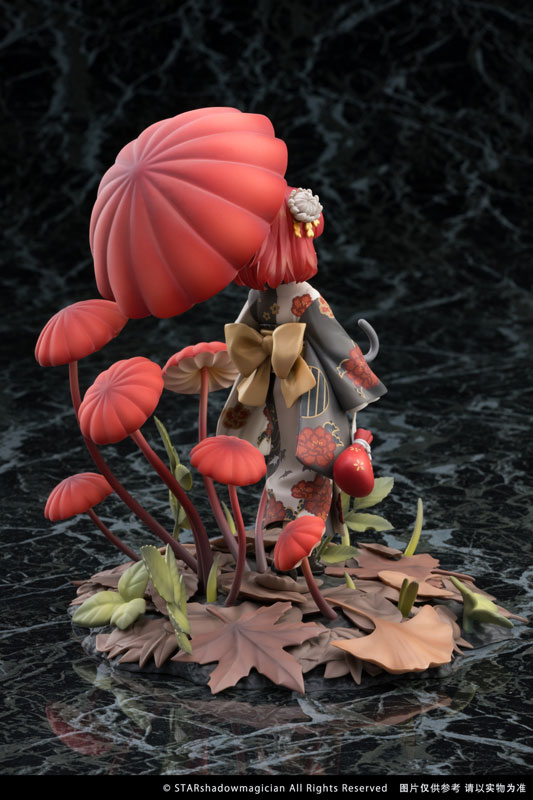 マッシュルームガールズシリーズ No.6 ハエマトケファルスタケ 1/1 完成品フィギュア