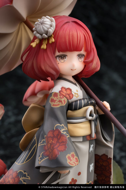 マッシュルームガールズシリーズ No.6 ハエマトケファルスタケ 1/1 完成品フィギュア