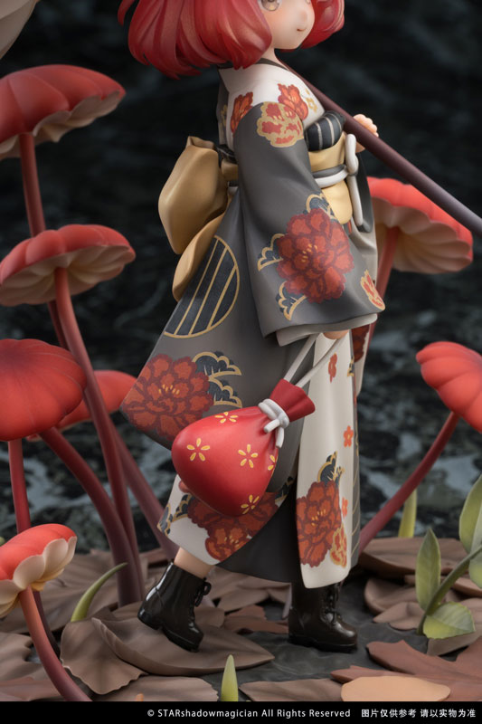 マッシュルームガールズシリーズ No.6 ハエマトケファルスタケ 1/1 完成品フィギュア