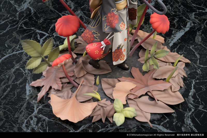 マッシュルームガールズシリーズ No.6 ハエマトケファルスタケ 1/1 完成品フィギュア
