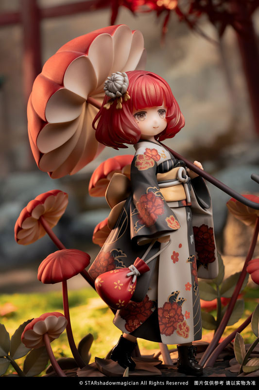 マッシュルームガールズシリーズ No.6 ハエマトケファルスタケ 1/1 完成品フィギュア