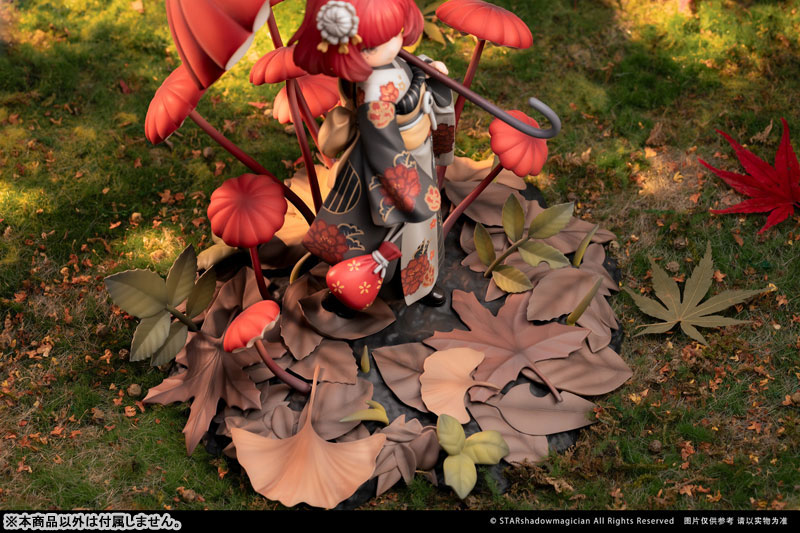 マッシュルームガールズシリーズ No.6 ハエマトケファルスタケ 1/1 完成品フィギュア