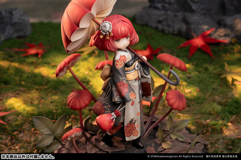 マッシュルームガールズシリーズ No.6 ハエマトケファルスタケ 1/1 完成品フィギュア